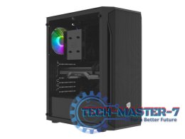 Obudowa Fury Shobo SH4 RGB Midi Tower z oknem Czarna
