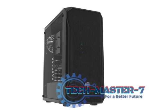 Obudowa Fury Shobo SH4F Midi Tower z oknem Czarna Obudowa Fury Shobo SH4F Midi Tower z oknem Czarna