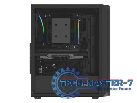 Obudowa Fury Shobo SH4F Midi Tower z oknem Czarna Obudowa Fury Shobo SH4F Midi Tower z oknem Czarna
