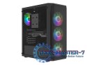 Obudowa Fury Shobo SH4F RGB Midi Tower z oknem Czarna