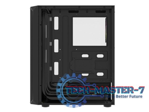Obudowa Fury Shobo SH4F RGB Midi Tower z oknem Czarna Obudowa Fury Shobo SH4F RGB Midi Tower z oknem Czarna