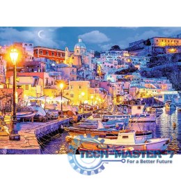 Puzzle 1000 elementów Wyspa Procida nocą Włochy