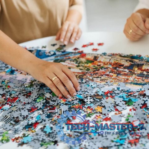 Puzzle 1000 elementów Wyspa Procida nocą Włochy Puzzle 1000 elementów Wyspa Procida nocą Włochy