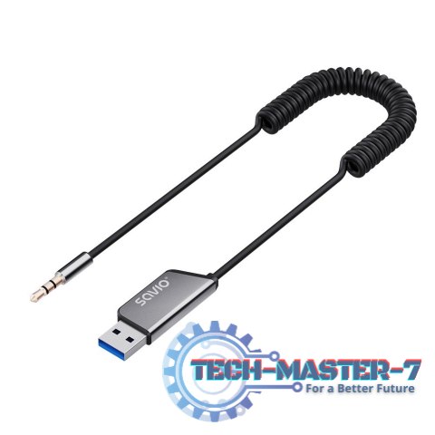 Transmiter Adapter AUX z bluetooth 5.3, funkcja zestawu głośnomówiącego, TR-16 Transmiter Adapter AUX z bluetooth 5.3, funkcja zestawu głośnomówiącego, TR-16