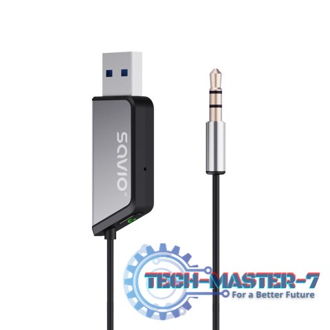 Transmiter Adapter AUX z bluetooth 5.3, funkcja zestawu głośnomówiącego, TR-16 Transmiter Adapter AUX z bluetooth 5.3, funkcja zestawu głośnomówiącego, TR-16