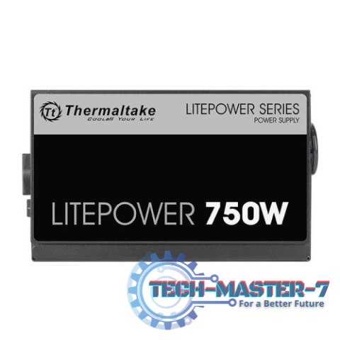 Zasilacz - Litepower II Black 750W (Active PFC, 2xPEG, 120mm, Single Rail) Zasilacz - Litepower II Black 750W (Active PFC, 2xPEG, 120mm, Single Rail)