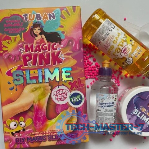 Zestaw Slime DIY Magic pink XL Zestaw Slime DIY Magic pink XL