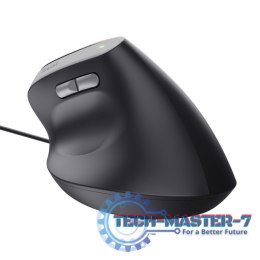 Mysz ergonomiczna przewodowa Bayo II czarna