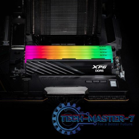 Pamięć XPG Lancer RGB DDR5 6400 DIMM 64GB (2x32) CL32 czarna Pamięć XPG Lancer RGB DDR5 6400 DIMM 64GB (2x32) CL32 czarna