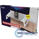 Podstawka pod monitor MONTA GLASS biała