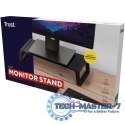 Podstawka pod monitor MONTA GLASS czarna