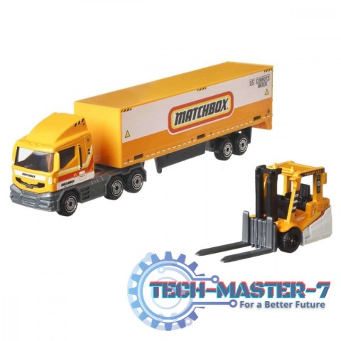 Pojazd transportowy + autko Matchbox Convoys
