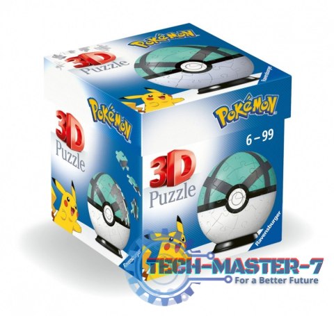 Puzzle 3D Kula Pokemon Net Ball