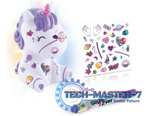 Zestaw Świecące Dekorożce - Zwierzaczki DIY, Unicorn sweet Zestaw Świecące Dekorożce - Zwierzaczki DIY, Unicorn sweet