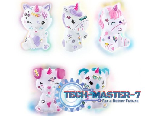 Zestaw Świecące Dekorożce - Zwierzaczki DIY, Unicorn sweet Zestaw Świecące Dekorożce - Zwierzaczki DIY, Unicorn sweet