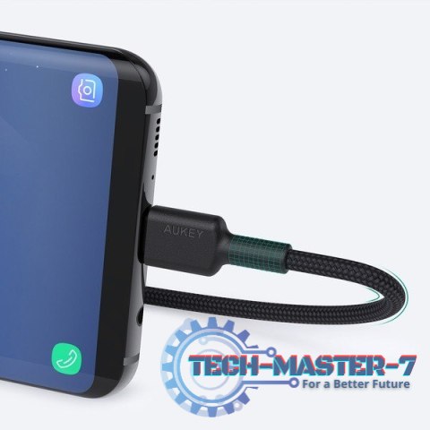 CB-CD45 nylonowy kabel USB C - USB C | 0,9m | 3A | 60W PD | 20V CB-CD45 nylonowy kabel USB C - USB C | 0,9m | 3A | 60W PD | 20V