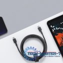 CB-CD45 nylonowy kabel USB C - USB C | 0,9m | 3A | 60W PD | 20V