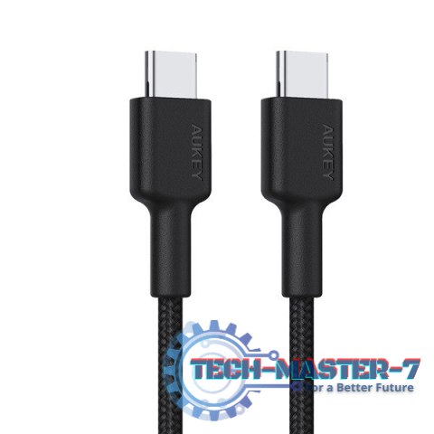 CB-CD45 nylonowy kabel USB C - USB C | 0,9m | 3A | 60W PD | 20V CB-CD45 nylonowy kabel USB C - USB C | 0,9m | 3A | 60W PD | 20V