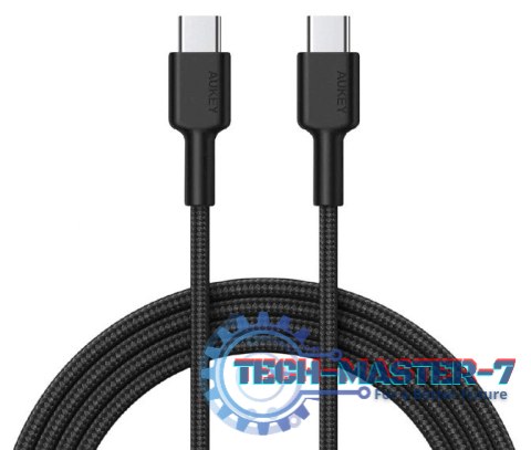 CB-CD45 nylonowy kabel USB C - USB C | 0,9m | 3A | 60W PD | 20V CB-CD45 nylonowy kabel USB C - USB C | 0,9m | 3A | 60W PD | 20V