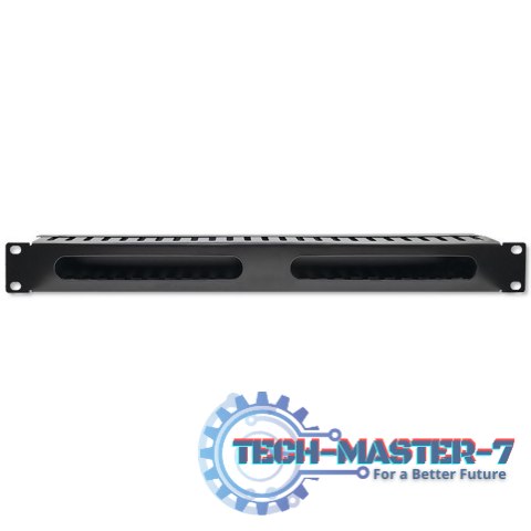 Organizer kabli do szaf RACK 19" | 24 porty | 1U Organizer kabli do szaf RACK 19" | 24 porty | 1U