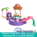 Zestaw Enchantimals Tropikalny basen + lalka Małpka