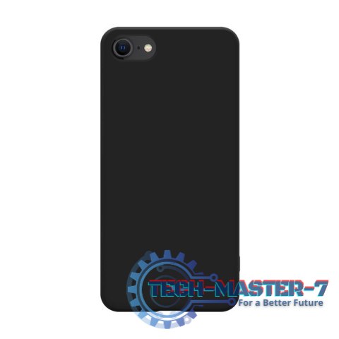 Color Cover Etui iPhone SE (2022/2020) / 8 / 7 Czarne Color Cover Etui iPhone SE (2022/2020) / 8 / 7 Czarne