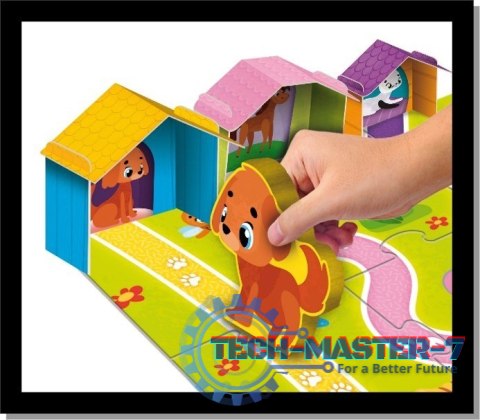 Gra Montessori Baby Wood - Dziecięca farma Gra Montessori Baby Wood - Dziecięca farma