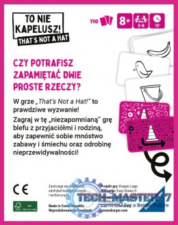 Gra karciana To nie kapelusz
