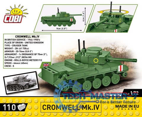 Klocki Historical Collection Cromwell Mk.IV Klocki Historical Collection Cromwell Mk.IV