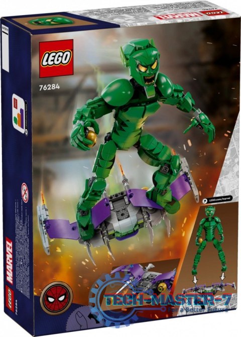 Klocki Super Heroes 76284 Figurka Zielonego Goblina Klocki Super Heroes 76284 Figurka Zielonego Goblina