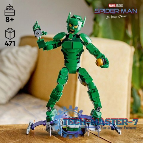 Klocki Super Heroes 76284 Figurka Zielonego Goblina Klocki Super Heroes 76284 Figurka Zielonego Goblina
