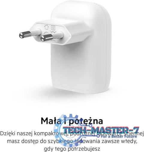 Ładowarka sieciowa BOOST CHARGE 30w USB-C PD PPS + Kabel USB-C Ładowarka sieciowa BOOST CHARGE 30w USB-C PD PPS + Kabel USB-C