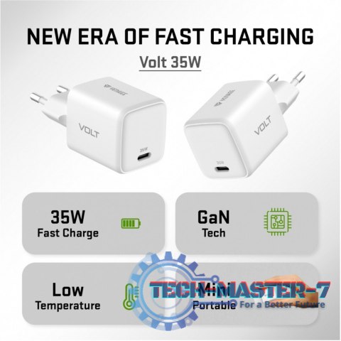 Ładowarka sieciowa USB C 35W 3A Power delivery 3.0 QC 3.0 Biała Ładowarka sieciowa USB C 35W 3A Power delivery 3.0 QC 3.0 Biała