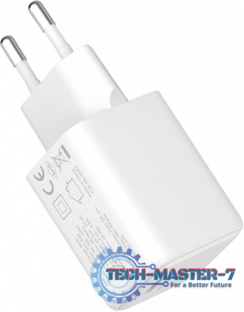 Ładowarka sieciowa USB C 45W 3A Power delivery 3.0 QC3.0 Biała Ładowarka sieciowa USB C 45W 3A Power delivery 3.0 QC3.0 Biała