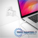 Ładowarka sieciowa USB C 45W 3A Power delivery 3.0 QC3.0 Biała