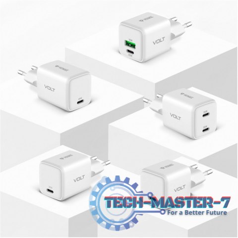 Ładowarka sieciowa USB C 45W 3A Power delivery 3.0 QC3.0 Biała Ładowarka sieciowa USB C 45W 3A Power delivery 3.0 QC3.0 Biała