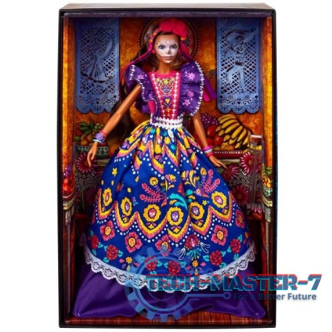 Lalka kolekcjonerska Barbie Signature Dia De Muertos 2022 Lalka kolekcjonerska Barbie Signature Dia De Muertos 2022