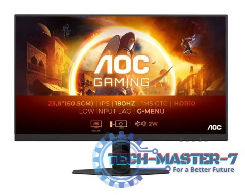 Monitor 24G4XE 23.8 cala IPS 180Hz HDMIx2 DP Głośniki