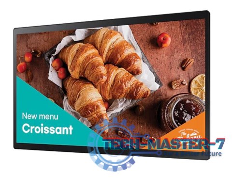 Monitor profesjonalny QB24C-T 24cali Matowy, Dotykowy 16h/7 250(cd/m2) 1920x1080(FHD) S10 Player(Tizen7, VXT Ready) WiFi/BT 3lat Monitor profesjonalny QB24C-T 24cali Matowy, Dotykowy 16h/7 250(cd/m2) 1920x1080(FHD) S10 Player(Tizen7, VXT Ready) WiFi/BT 3lat