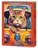 Puzzle 1000 elementów Cat Bus Travel