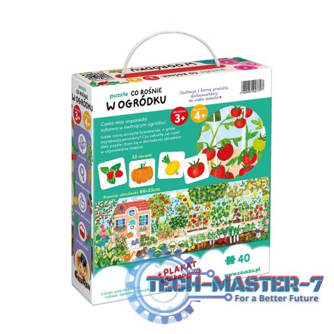 Puzzle Co rośnie w ogródku Puzzle Co rośnie w ogródku