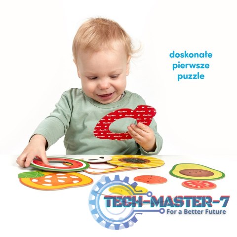 Układanka Moje puzzle z dziurką - Jedzenie Układanka Moje puzzle z dziurką - Jedzenie