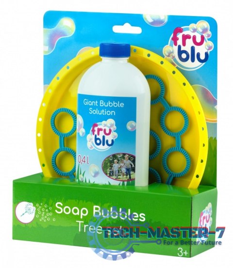 Zestaw do baniek mydlanych Fru Blu Drzewko + płyn 0,4L Zestaw do baniek mydlanych Fru Blu Drzewko + płyn 0,4L