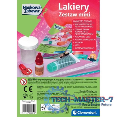 Zestaw naukowy Lakiery Zestaw naukowy Lakiery