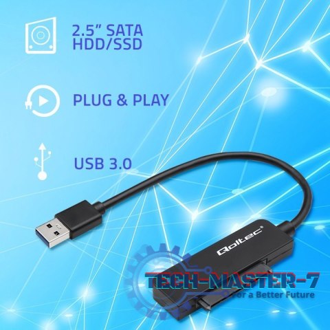 Adapter SATA | Przejściówka na dysk SSD HDD 2.5" | USB 3.0 | Super speed 5Gb/s | 2TB Adapter SATA | Przejściówka na dysk SSD HDD 2.5" | USB 3.0 | Super speed 5Gb/s | 2TB