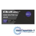 Aktywny rozdzielacz Splitter 4 x HDMI 4K x 2K | 3.4Gb/s
