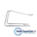 AluBench Aluminiowa podstawka do laptopa Srebrna