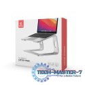 AluBench Aluminiowa podstawka do laptopa Srebrna
