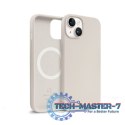 Etui Color Cover Magnetic iPhone 14 / iPhone 13 MagSafe Kamienny beż