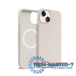 Etui Color Cover Magnetic iPhone 14 / iPhone 13 MagSafe Kamienny beż